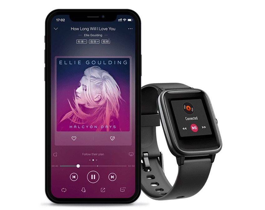 WowME ID205L-P; smartwatch; nositelná elektronika; chytré hodinky; wearables;