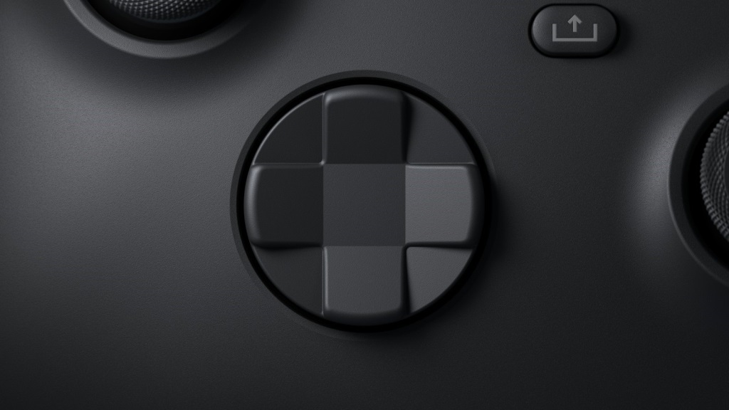 Xbox Wireless Controller; screenshot: D-pad