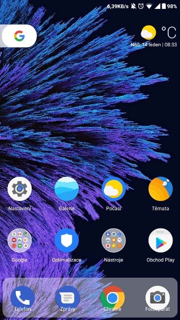 Xiaomi Android Oreo téma