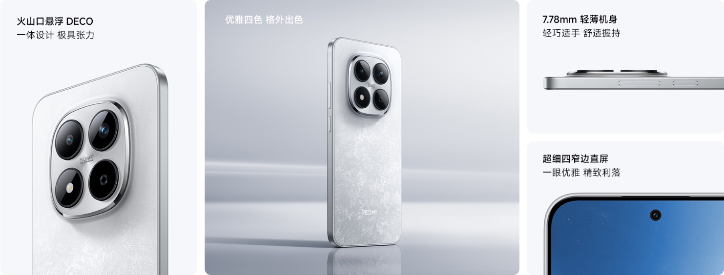 Xiaomi Redmi Note 15 Pro, design