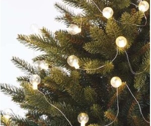 Glühbirnen für den Weihnachtsbaum