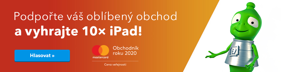 Mastercard Obchodník roku 2020 - Chci hlasovat