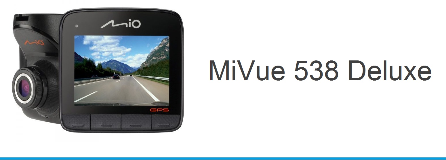 kamera MIO MiVue 538 Deluxe