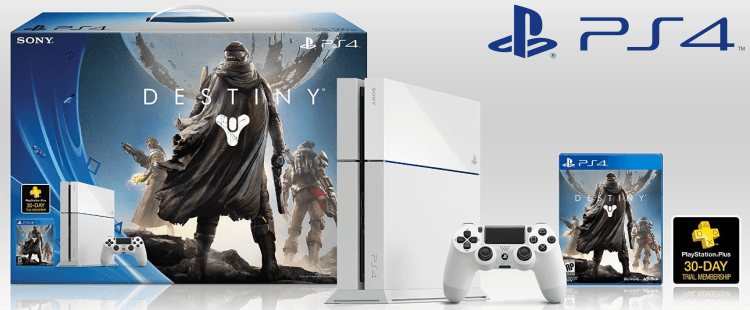  Playstation 4 Destiny WHITE EDITION 