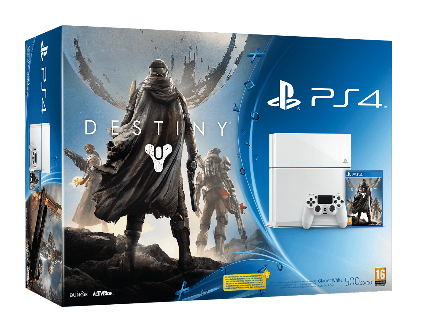  Sony Playstation 4 Destiny WHITE EDITION 