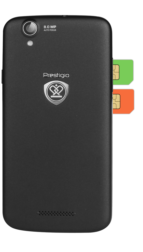 Mobilní telefon Prestigio MultiPhone 5504 DUO