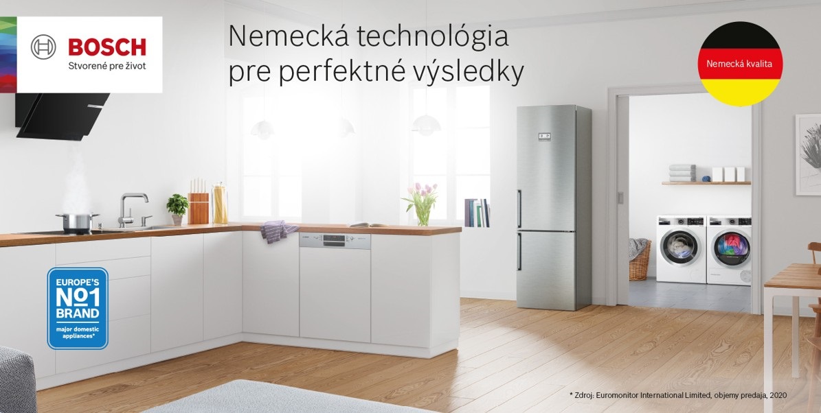 BOSCH značka č. 1 v Európe BOSCH značka č. 1 v Európe