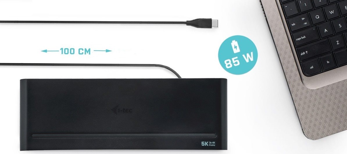 i-tec USB 3.0/USB-C/Thunderbolt 3, 3x 4K Docking Station