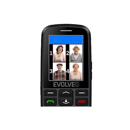 EVOLVEO EasyPhone EG Mobile Phone Black