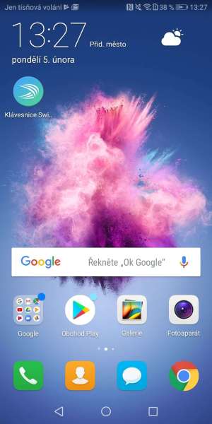Huawei P smart screenshot – launcher