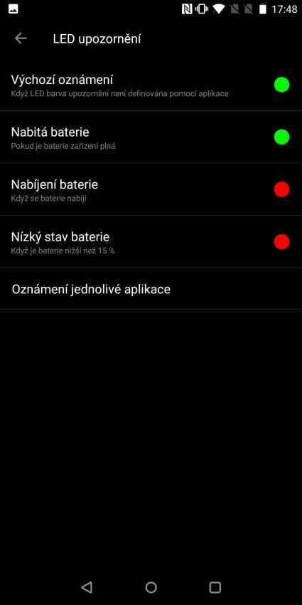 Srovnání IPS a OLED displeje ze strany
