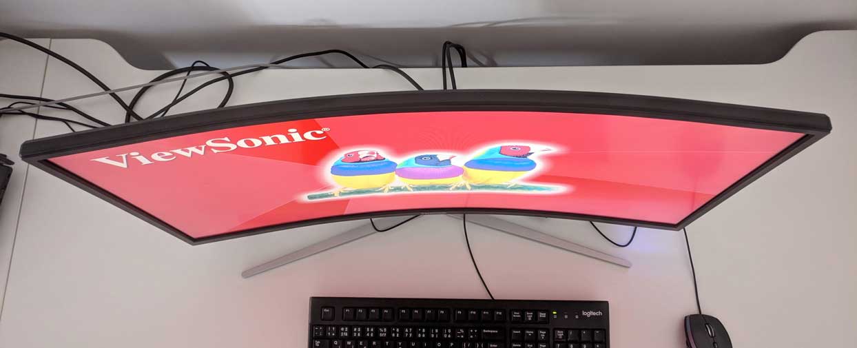 Monitor ViewSonic XG3202-C pozorovací úhly