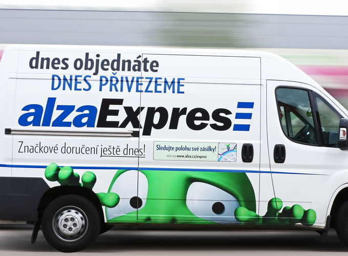 Alza.cz sklady, AlzaBoxy, AlzaExpres