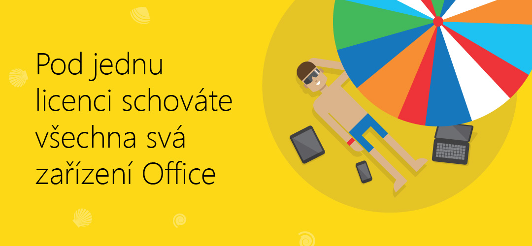 Pod jednu licenci schováte všechna svá zařízení Office