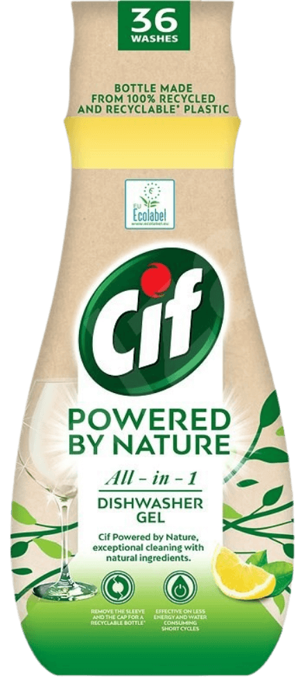 Eko gel do myčky CIF All in 1 Nature Gel na nádobí 640 ml