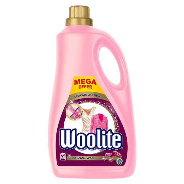 WOOLITE Delicate & Wool 3,6 l (60 praní) Prací gel Alza.cz