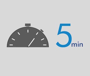 5 minut měřič