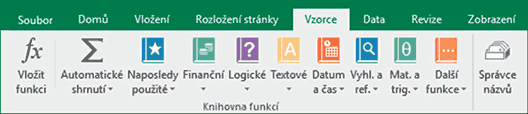 Excel - Vzorce