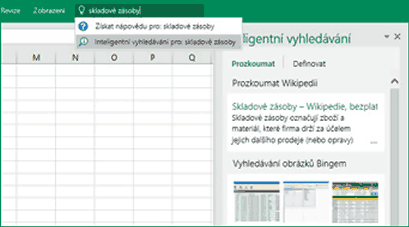Excel - Inteligentní hledání 2.