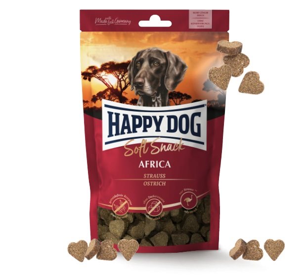 Maškrty pre psov Happy Dog Soft Snack Africa