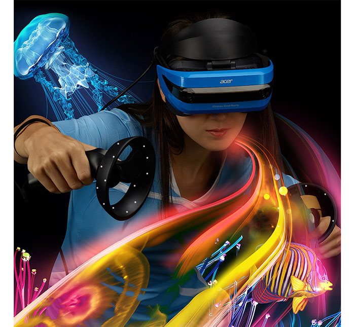 Enjoyment Acer Windows Mixed Reality Headset