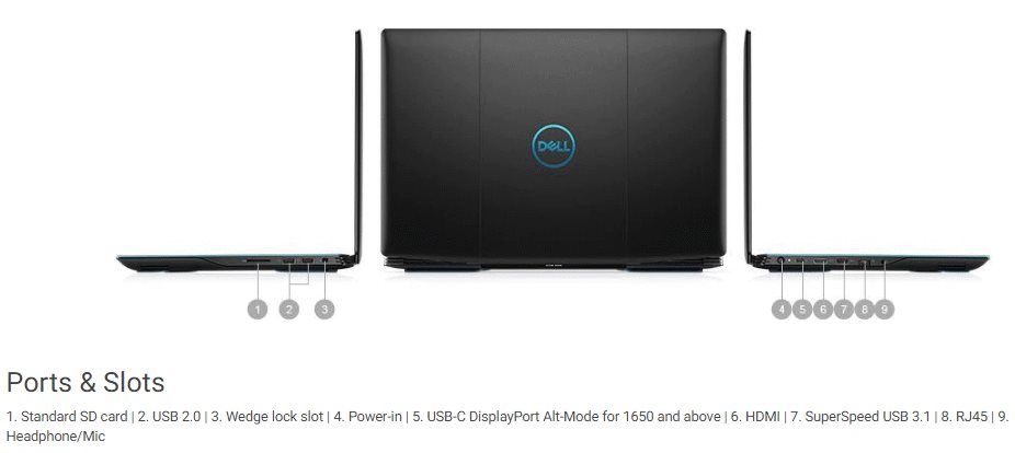 Dell G3 15 Gaming Dell G3 15 Gaming