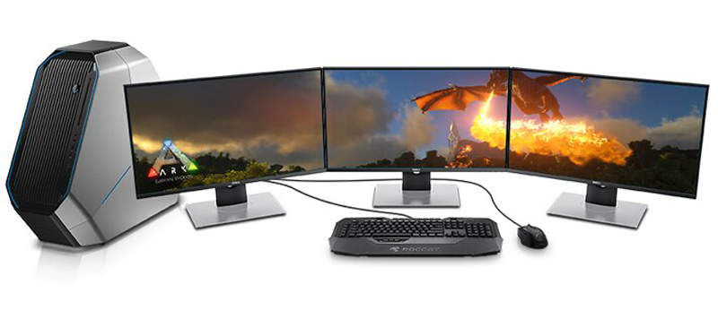 27"-es Dell S2716DG Quad HD LCD monitor