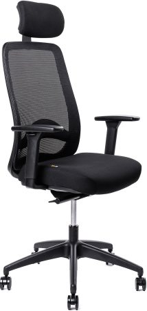 Kancelárska stolička AlzaErgo Chair Dune 1 čierna