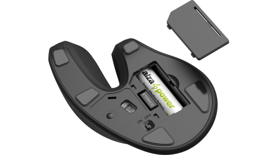 Eternico Office Vertical Mouse MVS390 - schwarz