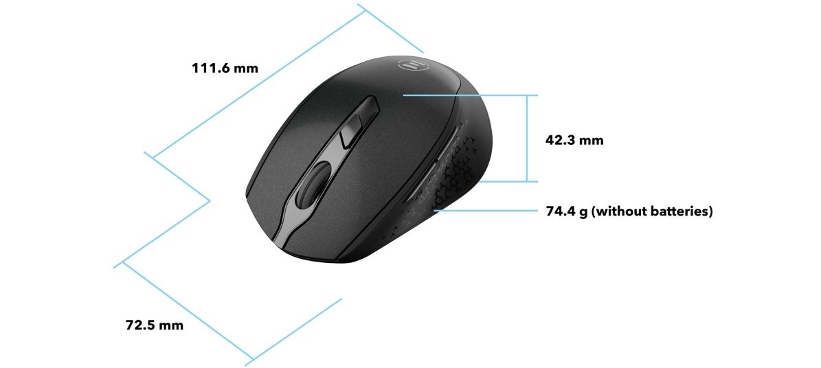 Eternico Wireless Bluetooth Mouse MSB300 Eternico Wireless Bluetooth Mouse MSB300