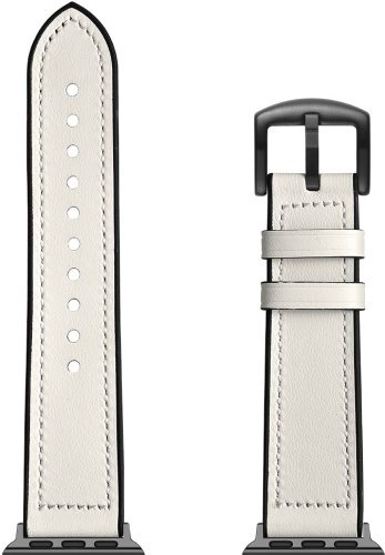 Eternico Leather and Silicone Band