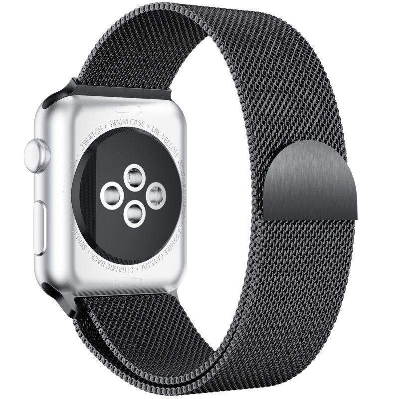 Eternico 42mm / 44mm / 45mm Elegance Milanese pro Apple Watch růžovo zlatý