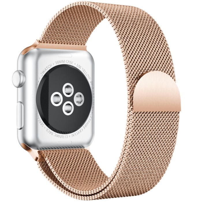 Eternico 38mm / 40mm / 41mm Elegance Milanese for Apple Watch rose gold