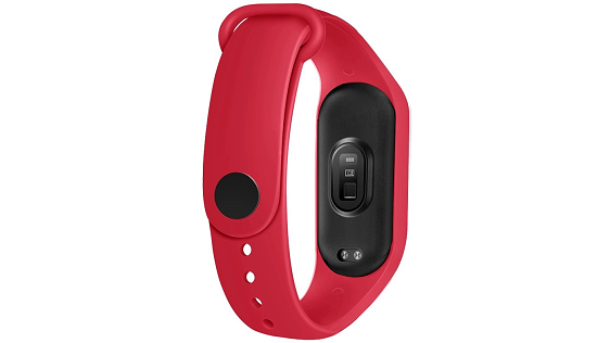 Eternico Essential a Xiaomi Mi Smart Band 5, 6 és 7 Solid red készülékekhez