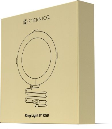 Eternico Ring Light 8" RGB 