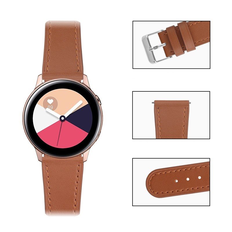 Eternico Samsung Quick Release 20 Leather Band
