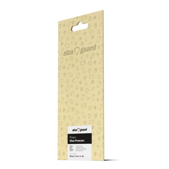 AlzaGuard Privacy Glass Protector pro iPhone 11 Pro/X/Xs