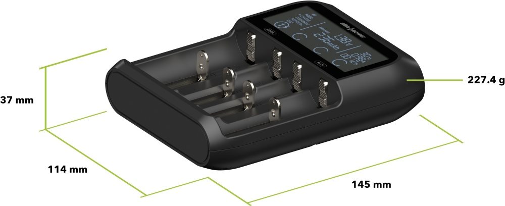 AlzaPower USB Battery Charger AP450B