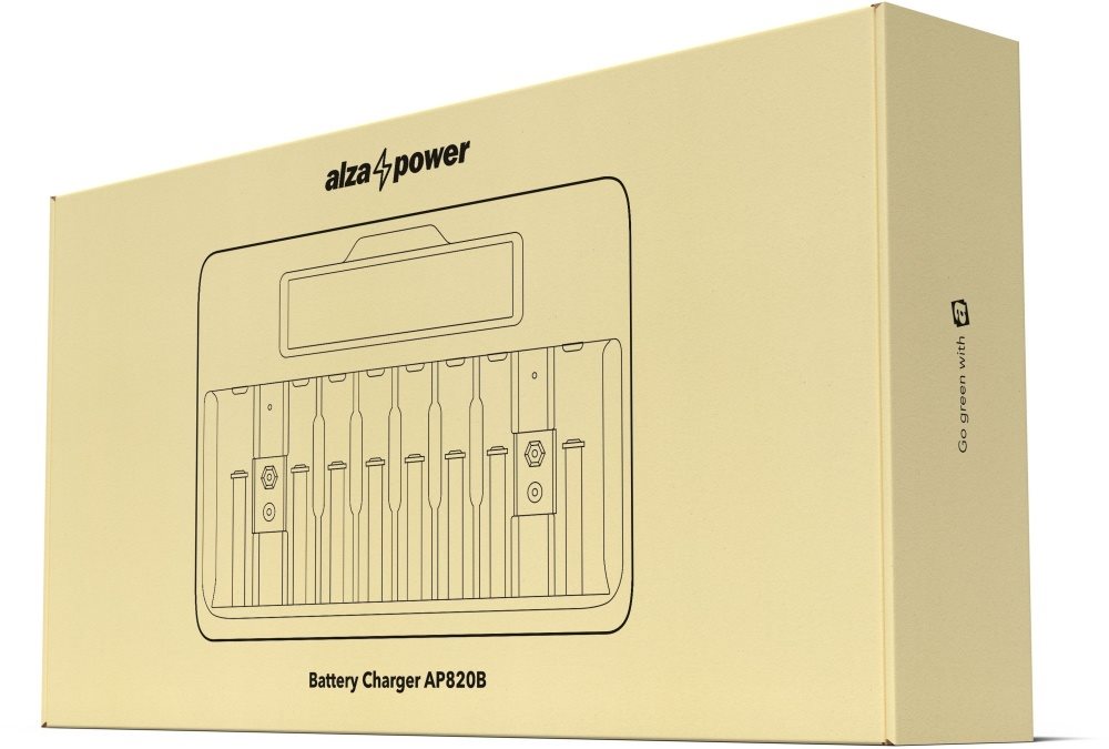 AlzaPower Battery Charger AP820B