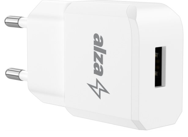 Nabíjačka do siete AlzaPower Smart Charger 2.1A biela