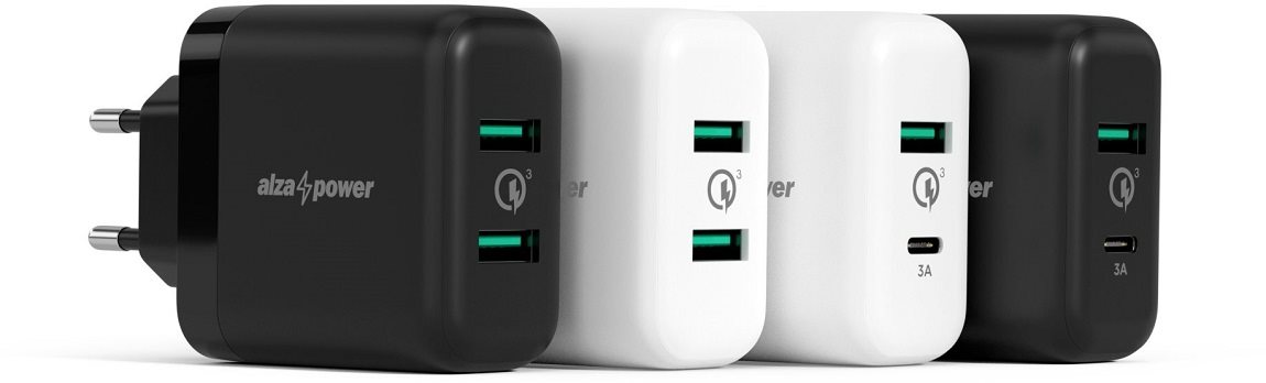  AlzaPower Q200 Quick Charge 3.0 White