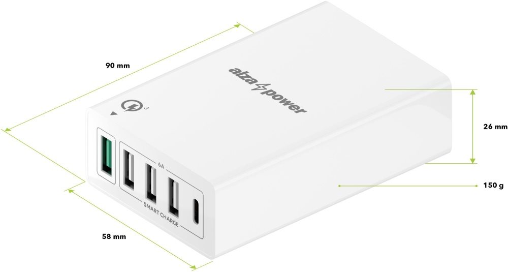 AlzaPower M5CQ Multi Charge