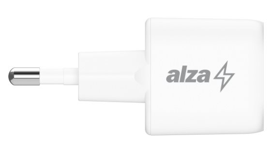 AlzaPower G320C Fast Charge 35W weißes Netzladegerät