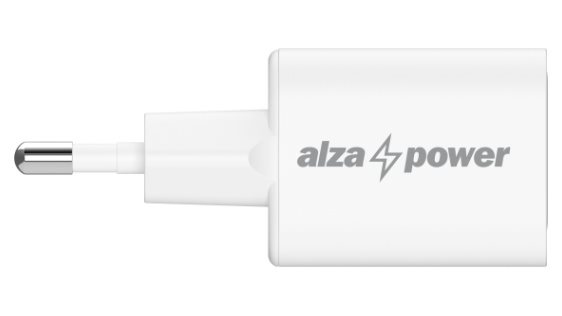 AlzaPower G400CA Fast Charge 35W hálózati töltő, fehér