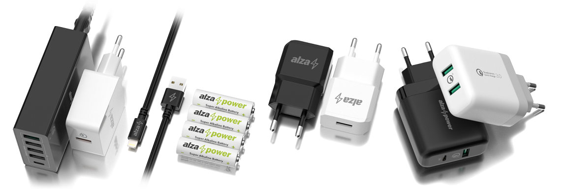 AlzaPower AluCore Lightning MFi 2m Silver