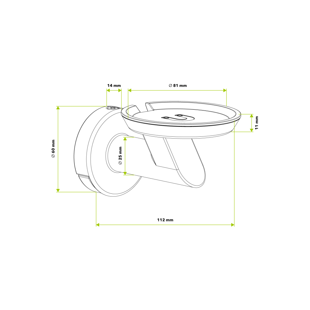 AlzaErgo Audio Mount GO05WB AlzaErgo Audio Mount GO05WB