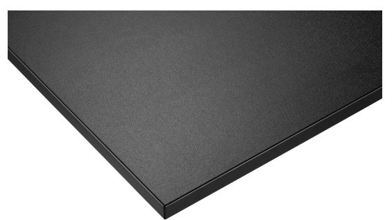 Tischplatte AlzaErgo TTE-01 140×80 cm laminiert schwarz