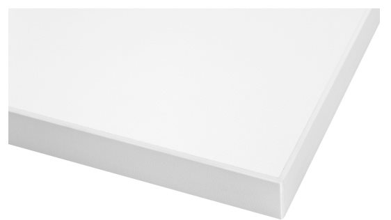 Tischplatte AlzaErgo TTE-01 140×80 cm Laminat weiß 
