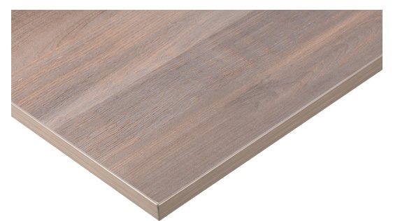 Tischplatte AlzaErgo TTE-03 160×80 cm Laminat Eiche grau
