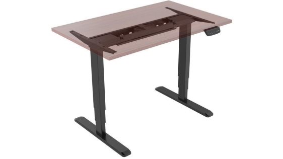 Výškovo nastaviteľný stôl AlzaErgo Table ET1 NewGen čierny